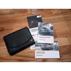 BMW Black Document Holder with Manuals